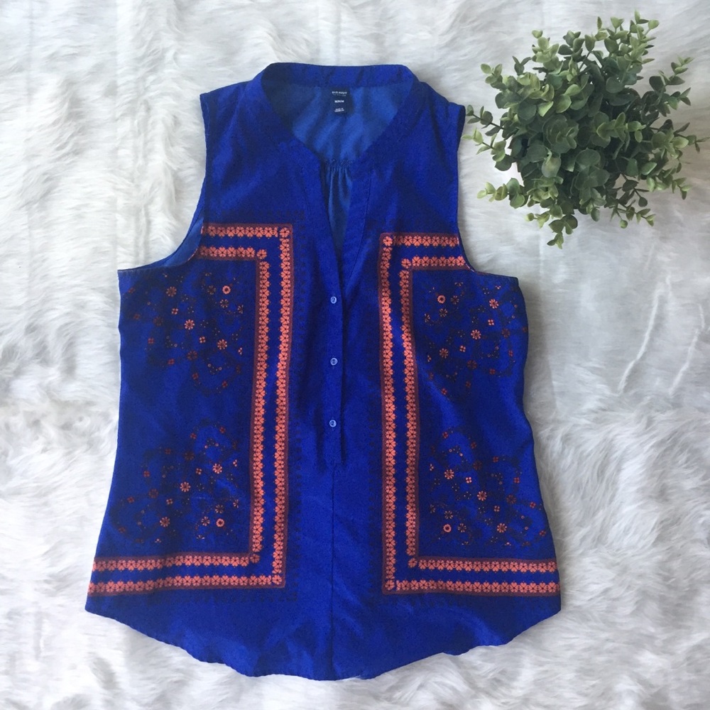 Old navy sleeveless blouse